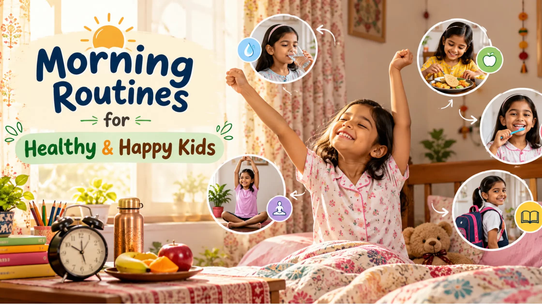 Morning Routines for Healthy & Happy Kids